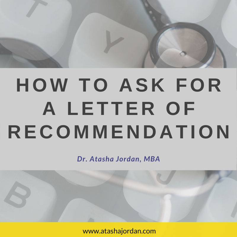 How to ask for a letter of recommendation for medical school